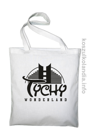 TYCHY Wonderland -  torba bawełniana - biała