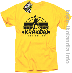 Kraków wonderland - Koszulka męska żółta 
