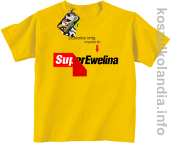 Super Ewelina dowolne imię ala Levi - koszulka dziecięca 12