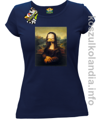 MonaLisa Mother Ducker - Koszulka damska granatowa 