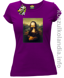 MonaLisa Mother Ducker - Koszulka damska fioletowa 