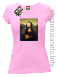 MonaLisa Mother Ducker - Koszulka damska jasny róż 