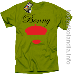 Bonny Retro - koszulka męska - kiwi