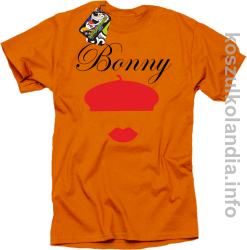 Bonny Retro - koszulka męska - pomarańczowa