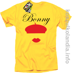 Bonny Retro - koszulka męska - żółta