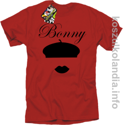 Bonny Retro - koszulka męska - czerwona