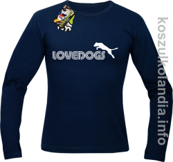 LoveDogs - Longsleeve męski granat