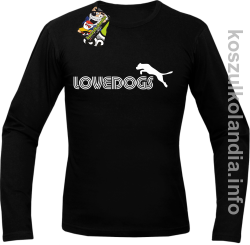 LoveDogs - Longsleeve męski czarny