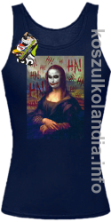 MonaLisa HelloJocker - Top damski granatowy 