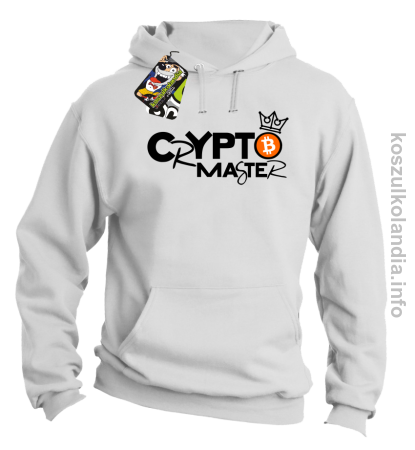 CryptoMaster Crown - bluza męska z kapturem