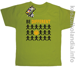 Be Different - koszulka dziecięca - kiwi