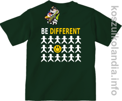 Be Different - koszulka dziecięca - butelkowa