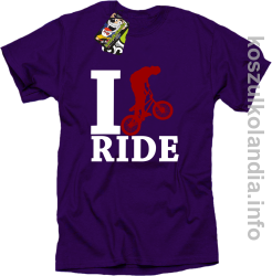 I love RIDE fioletowy
