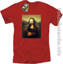 MonaLisa Mother Ducker - Koszulka męska czerwona 