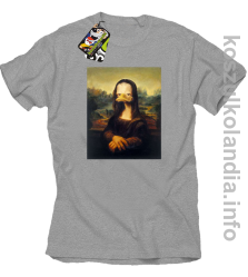 MonaLisa Mother Ducker - Koszulka męska melanż 