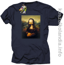 MonaLisa Mother Ducker - Koszulka męska granatowa 