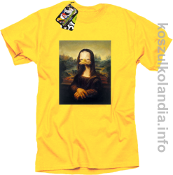 MonaLisa Mother Ducker - Koszulka męska żółta 