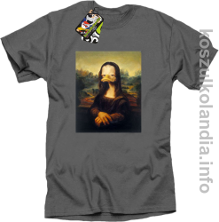 MonaLisa Mother Ducker - Koszulka męska szara 