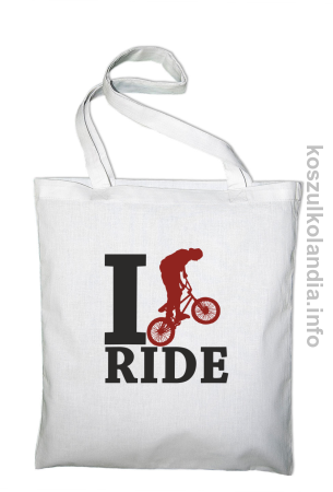 I love RIDE - torba na zakupy