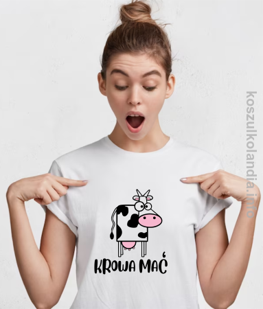 Krowa Mać - koszulka damska