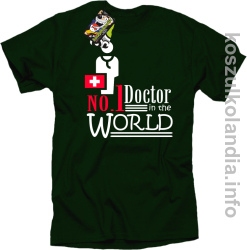 No.1 Doctor in the world - koszulka męska + butelkowa