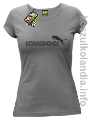 LoveDogs - Koszulka damska szara 