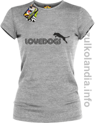 LoveDogs - Koszulka damska melanż 