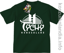 TYCHY Wonderland - koszulka dziecięca - butelkowa