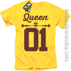 QUEEN 01 Sport Style Valentine - koszulka STANDARD - żółta