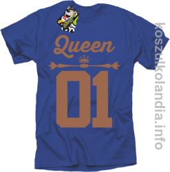 QUEEN 01 Sport Style Valentine - koszulka STANDARD - niebieski