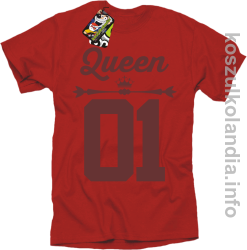 QUEEN 01 Sport Style Valentine - koszulka STANDARD - czerwona