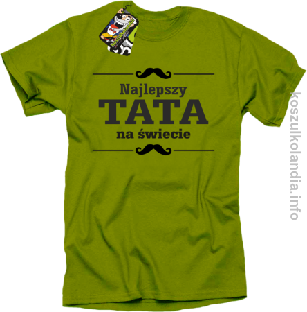 Najlepszy TATA na świecie - Koszulka męska 