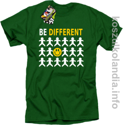 Be Different - koszulki męskie - zielony