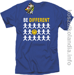 Be Different - koszulki męskie - niebieski