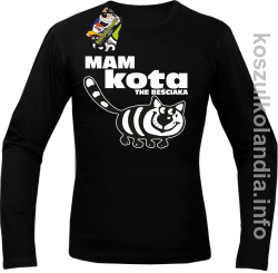 Mam kota the beściaka - Longsleeve męski - niebieski