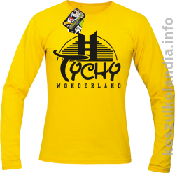 TYCHY Wonderland - Longsleeve męski - żółta