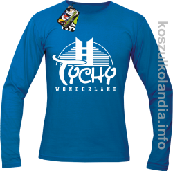 TYCHY Wonderland - Longsleeve męski - niebieska