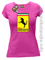 Unicorn Italia Parody Ferrari - koszulka damska 2