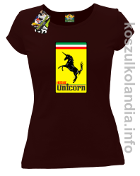 Unicorn Italia Parody Ferrari - koszulka damska 5