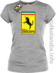 Unicorn Italia Parody Ferrari - koszulka damska 6