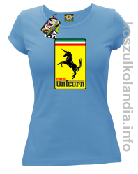 Unicorn Italia Parody Ferrari - koszulka damska 11