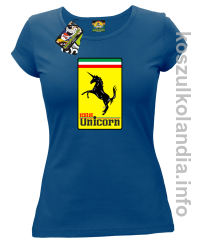 Unicorn Italia Parody Ferrari - koszulka damska 12