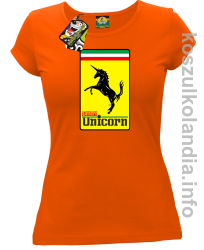 Unicorn Italia Parody Ferrari - koszulka damska 14