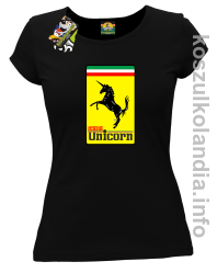 Unicorn Italia Parody Ferrari - koszulka damska 7