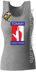 Tommy Middle Finger - top damski - melanż