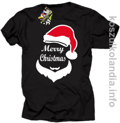 Merry Christmas Barber - Koszulka męska czarna 