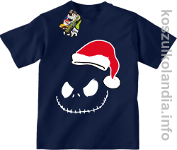 Halloween Santa Claus - Koszulka dziecięca granat