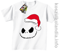 Halloween Santa Claus - Koszulka dziecięca biała 