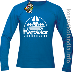 Katowice Wonderland - Longsleeve męski - niebieski