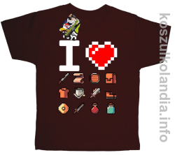 I love old games Treasures - koszulka dziecięca -10